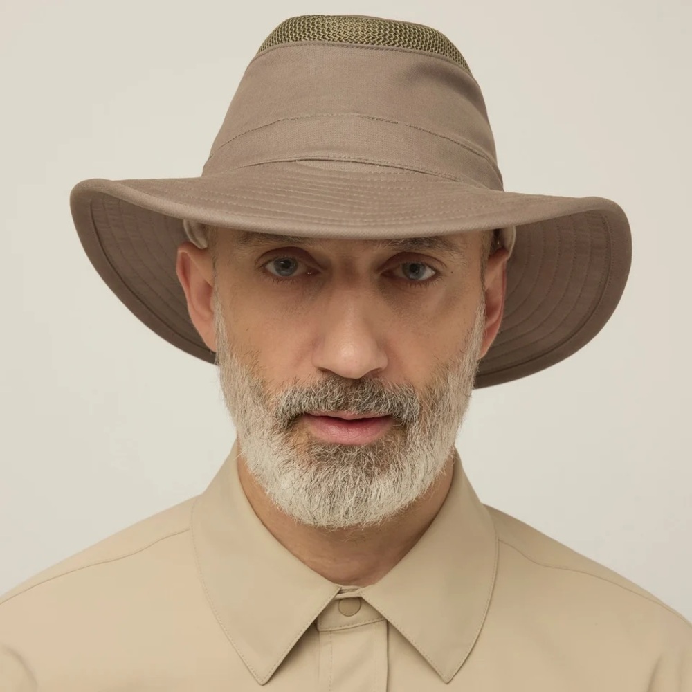 Tilley T4MO-1 Airflo Hikers Hat 7 1/2 Color: Olive NWT
